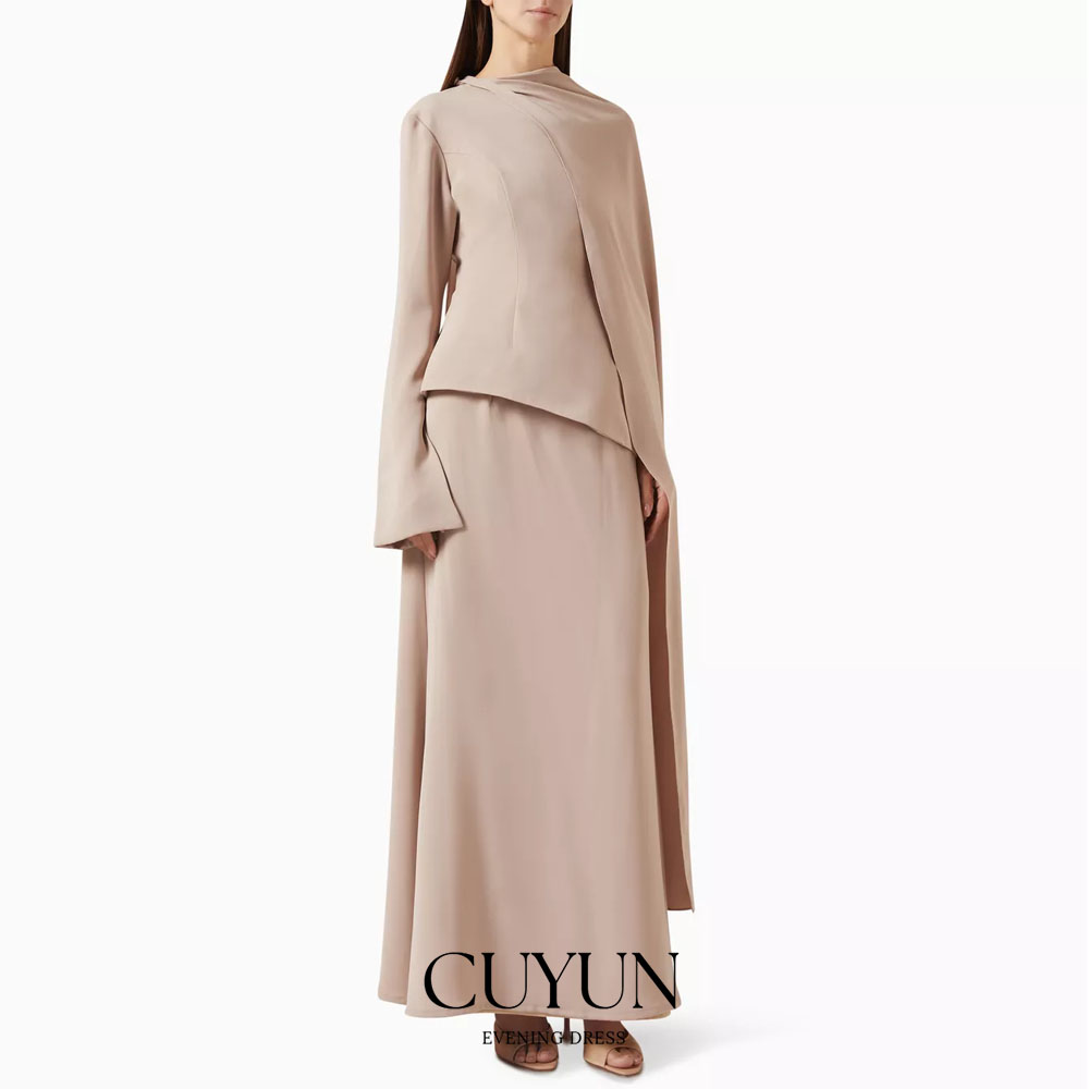 Women'S Formal Wear Wedding Guest - CUYUN индивидуальное скромное платье цвета хаки