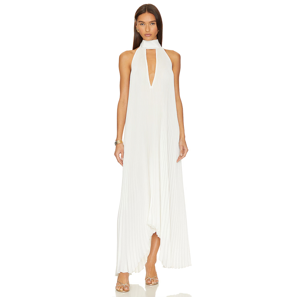 Women'S Formal Wear Wedding Guest - Вечерние платья с глубоким V-образным вырезом,