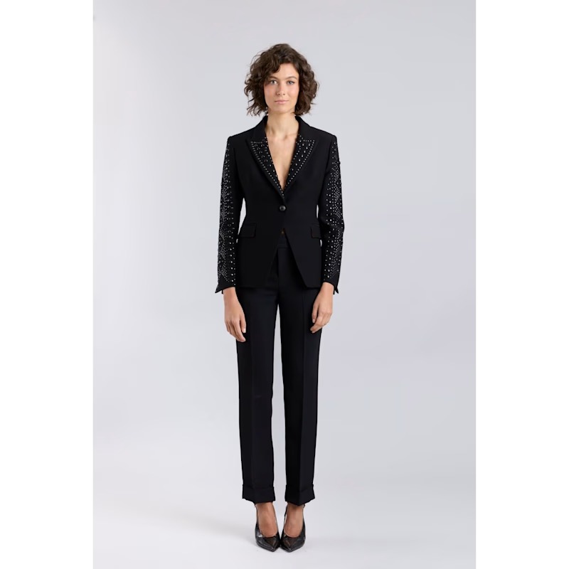 Formal Dress Female - Женский костюм-двойка: элегантный пиджак с острыми
