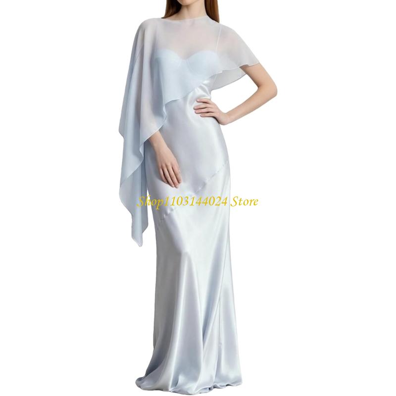Women'S Formal Wear Wedding Guest - N5KE Накидка из струящегося шифона для