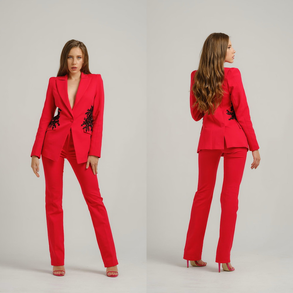 Formal Dress Female - Женские платья, элегантные костюмы с аппликациями,