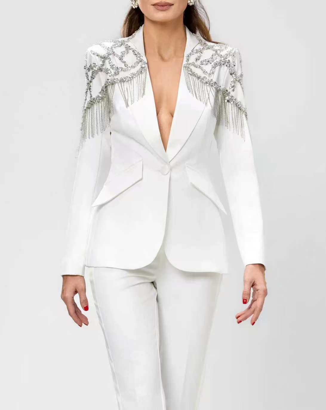 Женский костюм с кристаллами и – обзор и цена Women'S Formal Wear Wedding Guest