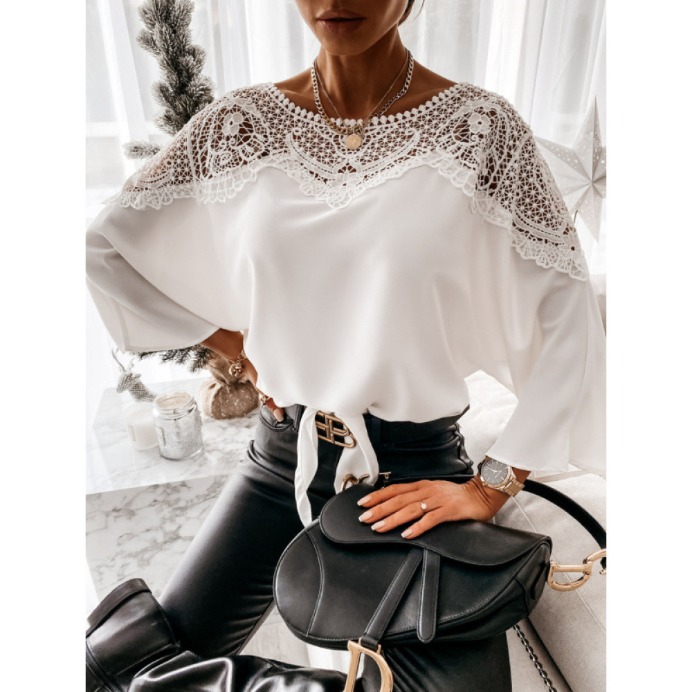 Классическая женская блузка с  – обзор и цена Women Formal Wear White Shirt