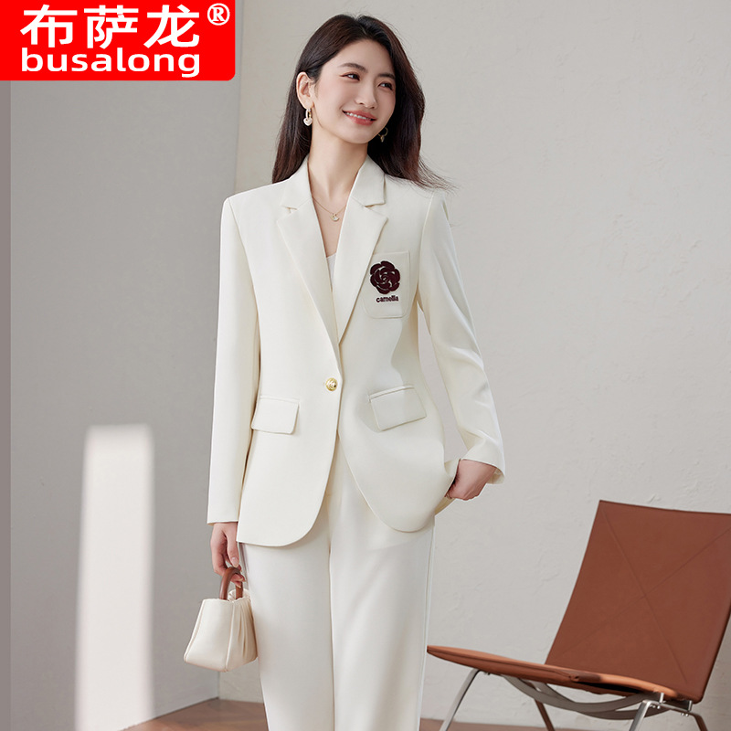 Женский блейзер цвета экрю с э – обзор и цена Women Formal Wear White Shirt