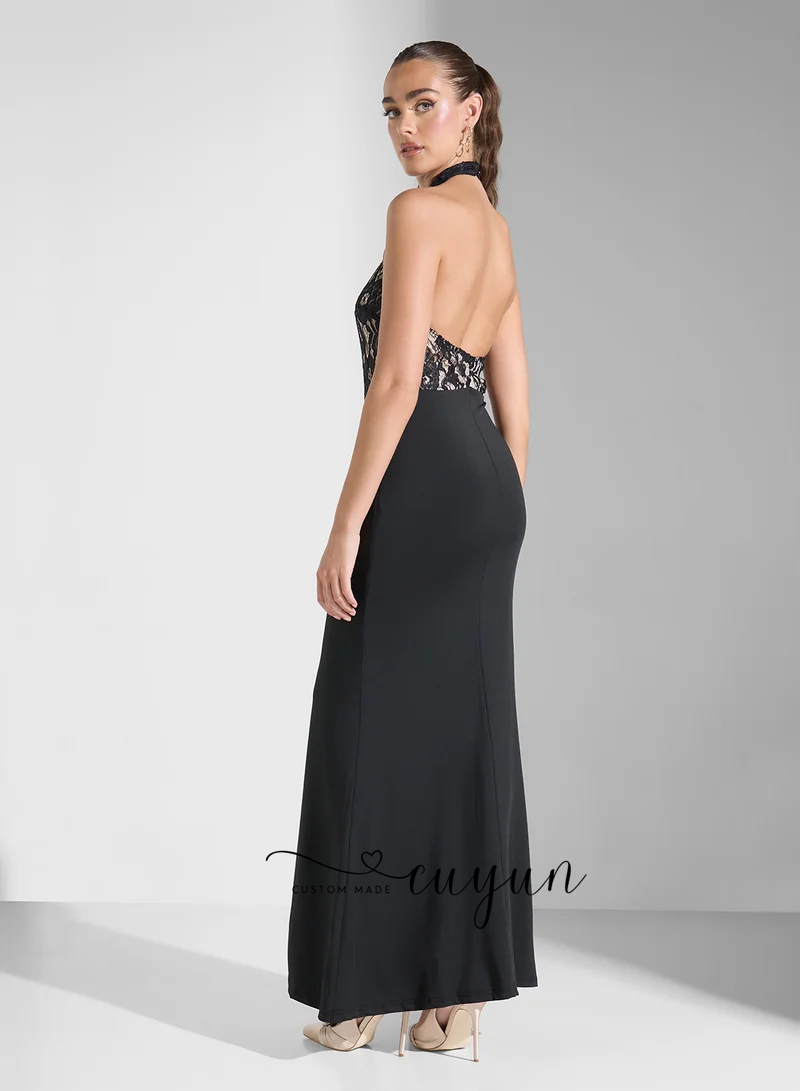CUYUN индивидуальные черные се – обзор и цена Women'S Formal Dinner Wear