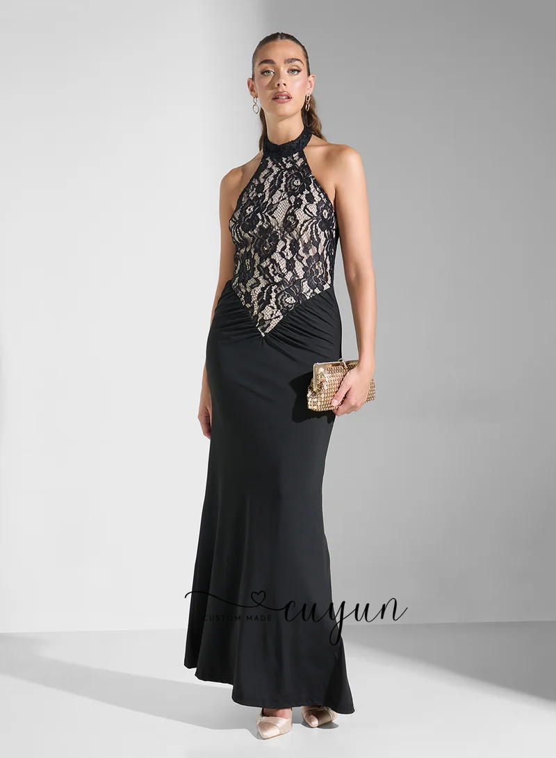 CUYUN индивидуальные черные се – обзор и цена Women'S Formal Dinner Wear