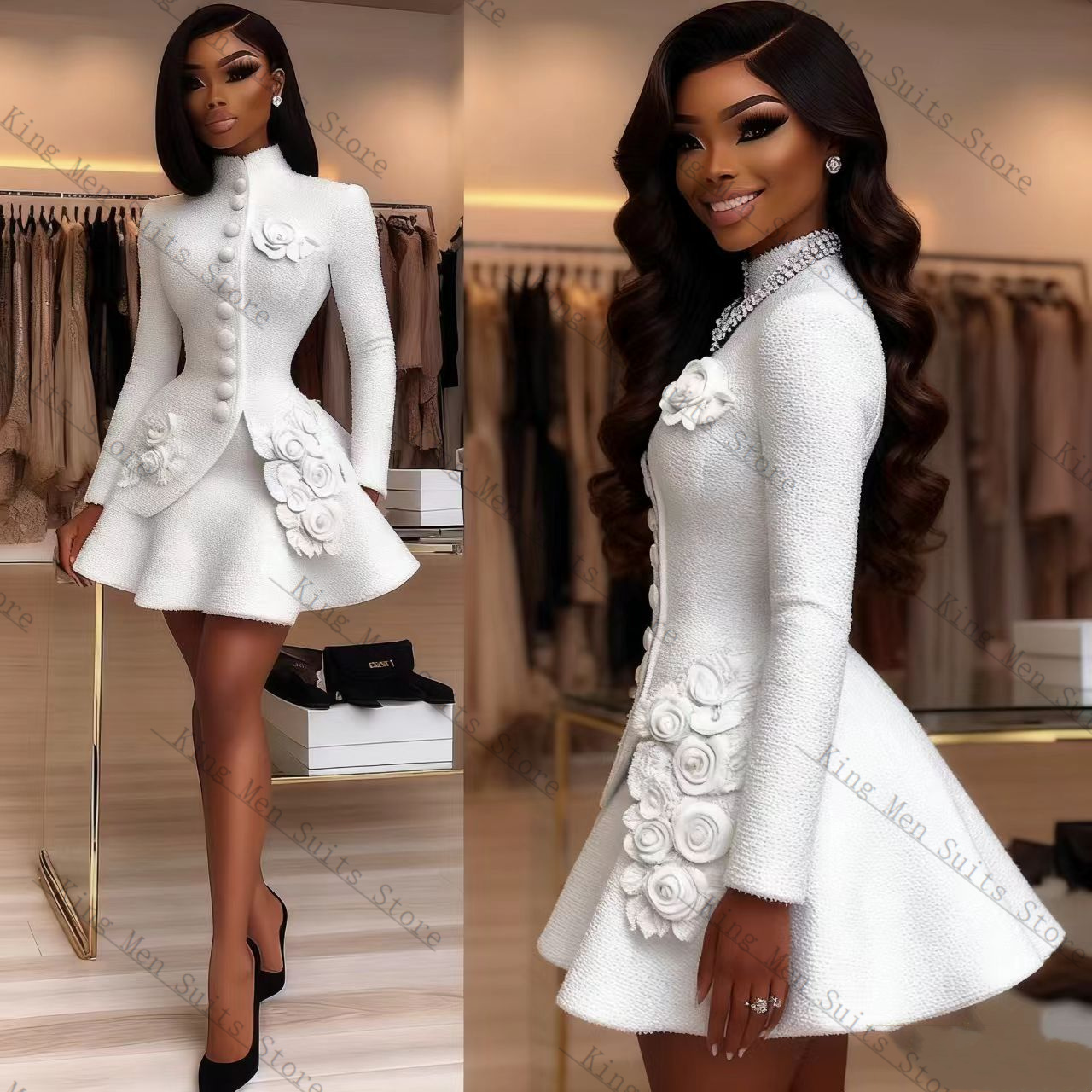 Роскошный белый женский костюм – обзор и цена Women'S Formal Wear Wedding Guest