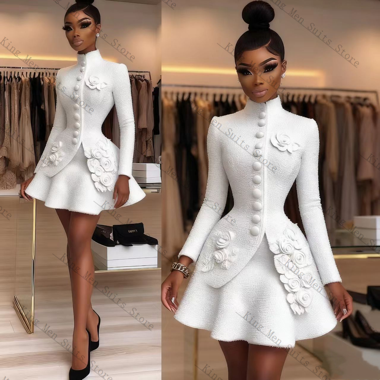 Роскошный белый женский костюм – обзор и цена Women'S Formal Wear Wedding Guest