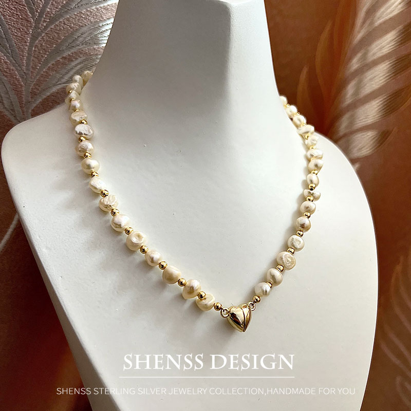 Ожерелье из натурального пресн – обзор и цена Pearl Necklace Set