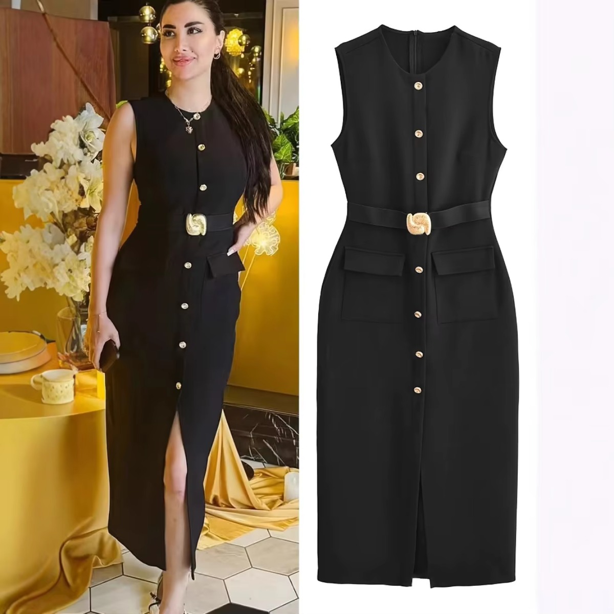 Женское платье без рукавов с к – обзор и цена Women'S Formal Dinner Wear