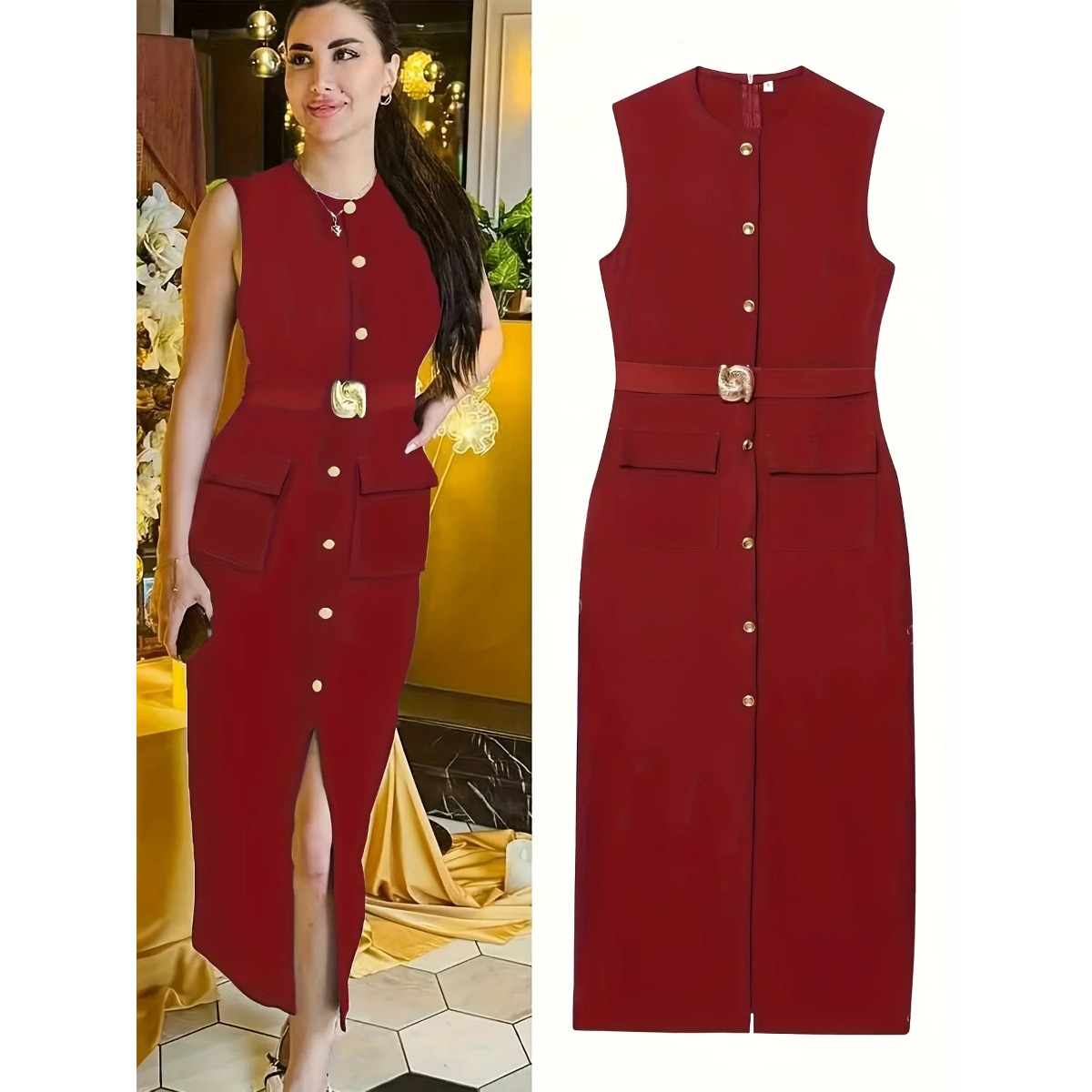 Женское платье без рукавов с к – обзор и цена Women'S Formal Dinner Wear