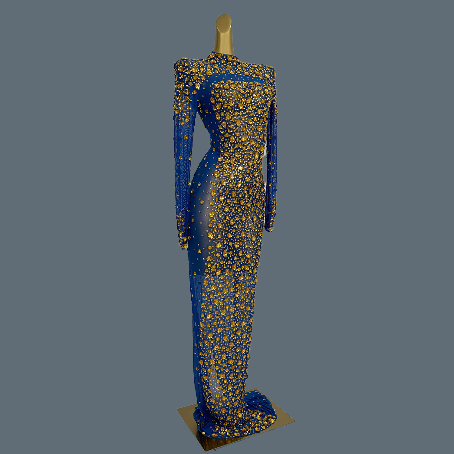 Элегантное прозрачное сетчатое – обзор и цена Women'S Formal Dinner Wear